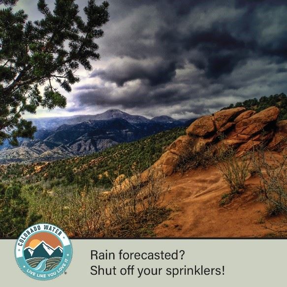 landscape image with red rocks and snowy mountains in the background 