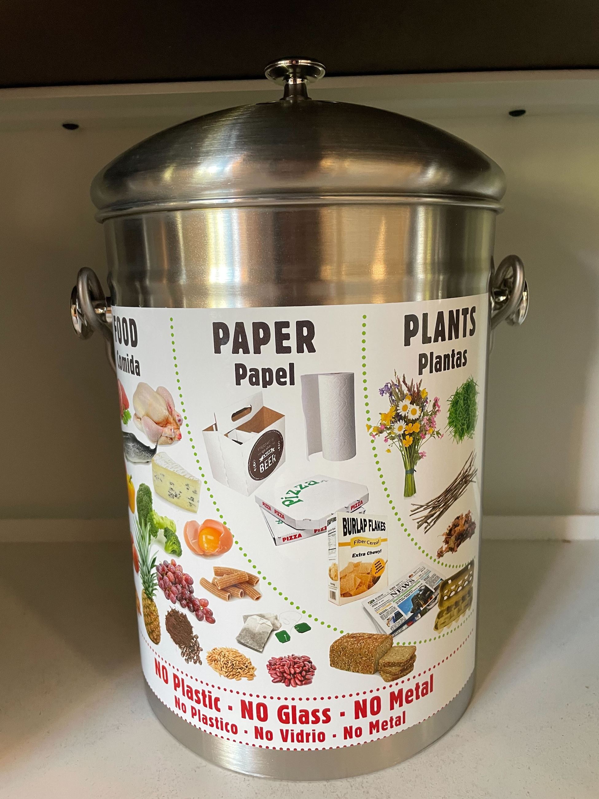 Picture of countertop Compost Collection Pail