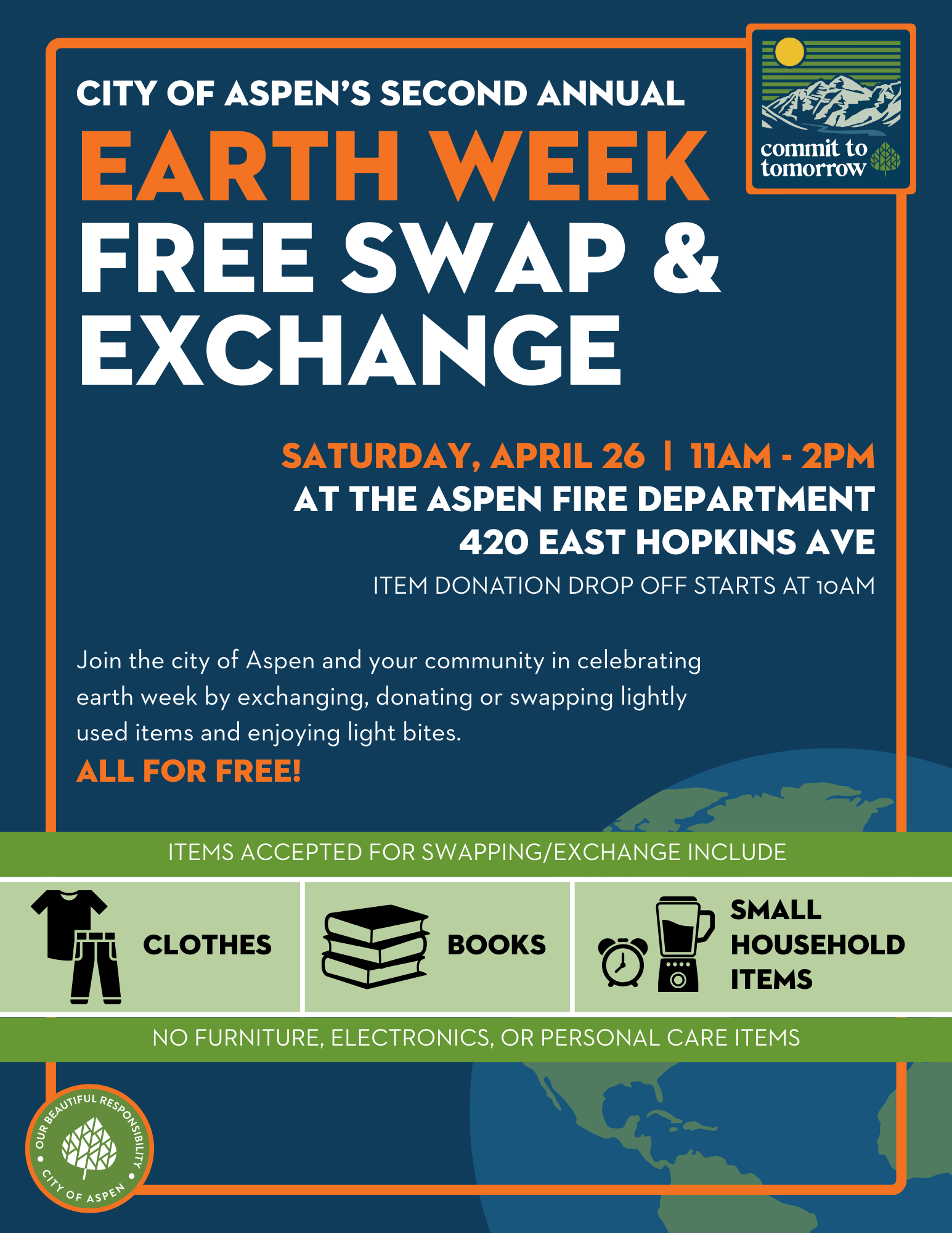 Earth Week Exchange Swap English