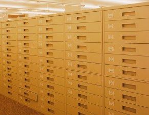 Yellow Filing Cabinet